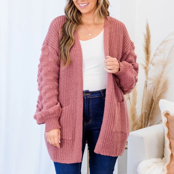 Chic Soul My Kinda Happy Cardigan - Picture 2 of 5